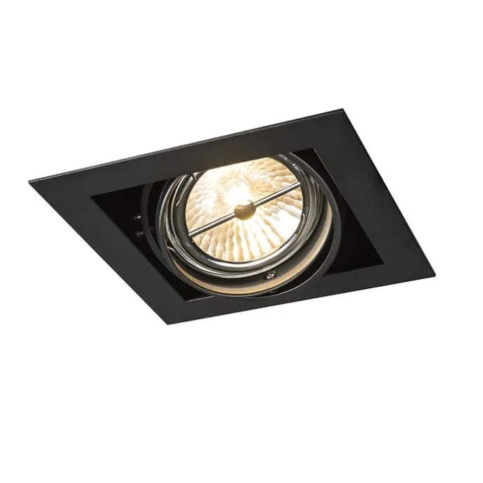 Einbaustrahler schwarz G53 111mm verstellbar - Oneon