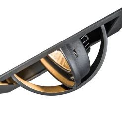 Einbaustrahler schwarz G53 111mm verstellbar - Oneon