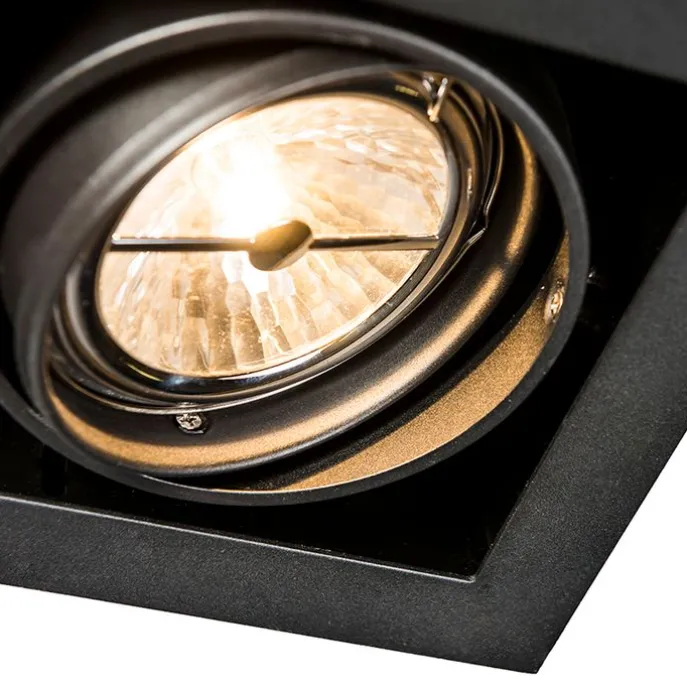 Einbaustrahler schwarz G53 111mm verstellbar - Oneon