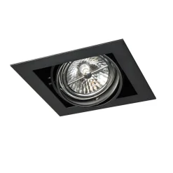 Einbaustrahler schwarz G53 111mm verstellbar - Oneon