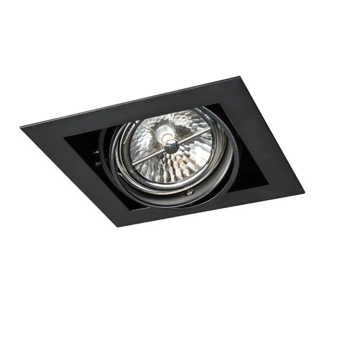 Einbaustrahler schwarz G53 111mm verstellbar - Oneon