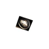 Einbaustrahler schwarz GU10 AR70 ohne Rand - Oneon