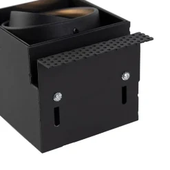 Einbaustrahler schwarz GU10 AR70 ohne Rand - Oneon