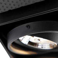 Einbaustrahler schwarz GU10 AR70 ohne Rand - Oneon