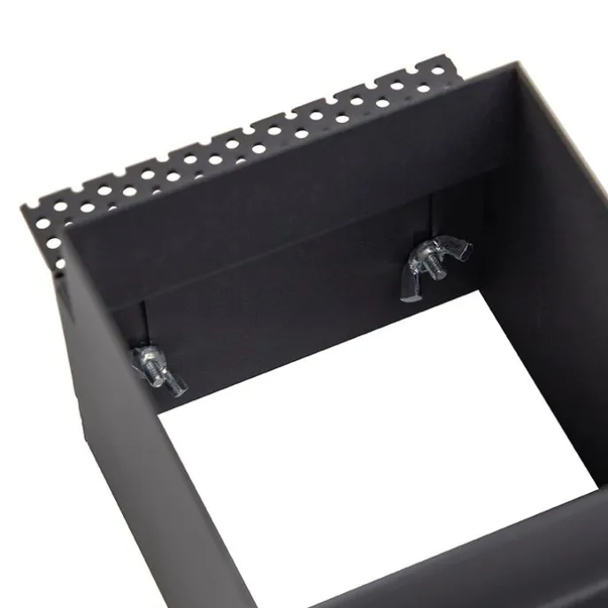 Einbaustrahler schwarz GU10 AR70 ohne Rand - Oneon