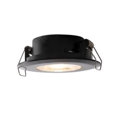 Einbaustrahler schwarz inkl. LED 3-Stufen-Dimmbar IP44 - Ulo