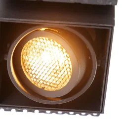 Einbaustrahler Schwarz Kippbar und Drehbar Trimless - Oneon Honey