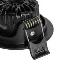 Einbau-Strahler schwarz schwenkbar 6,5cm inkl. LED IP54 Ultra Slim - Pupil