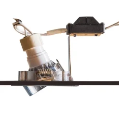 Einbaustrahler schwenkbar chrom eckig - Edu