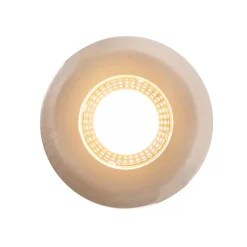 Einbaustrahler Silber inkl. LED 3-Stufen-Dimmbar IP44 - Ulo