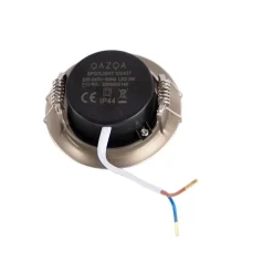 Einbaustrahler Silber inkl. LED 3-Stufen-Dimmbar IP44 - Ulo