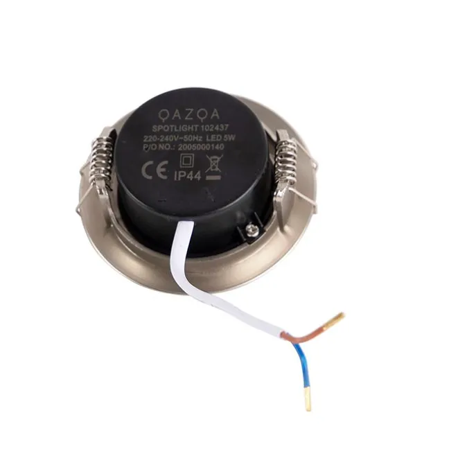 Einbaustrahler Silber inkl. LED 3-Stufen-Dimmbar IP44 - Ulo