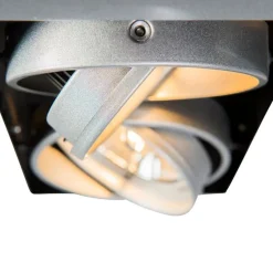 Einbaustrahler Stahl AR111 Verstellbar 2-Lichter - Oneon