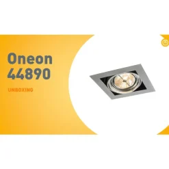 Einbaustrahler Stahl G53 111mm Verstellbar - Oneon