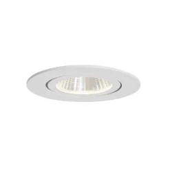 Einbau-Strahler weiß 6,8 cm inkl. LED 750 lm dimmbar IP65 - Gaius