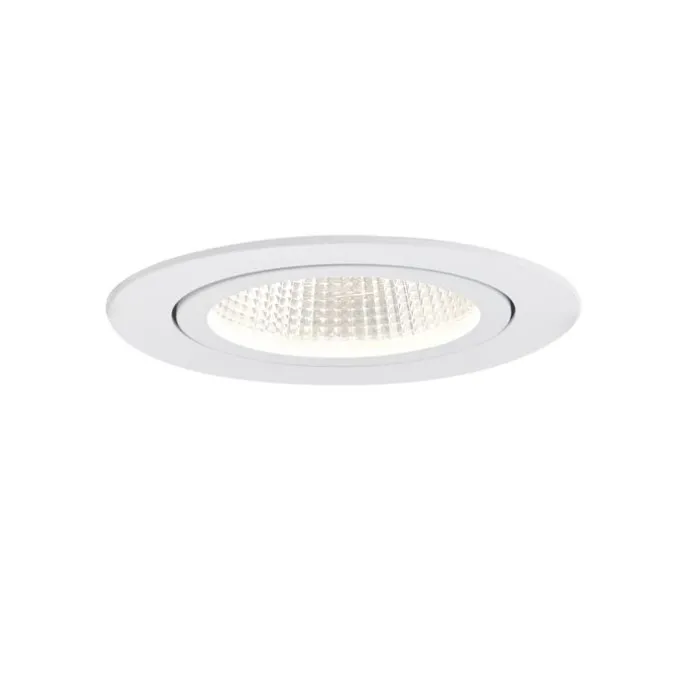 Einbau-Strahler weiß 9,5 cm inkl. LED 1300lm dimmbar IP23 - Gaius