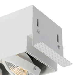 Einbaustrahler weiß GU10 AR70 randlos 3-flammig - Oneon