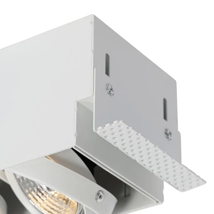 Einbaustrahler weiß GU10 AR70 randlos 3-flammig - Oneon