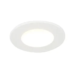 Einbaustrahler weiß inkl. LED 350 Lumen 3000K 5W IP65 - Blanca