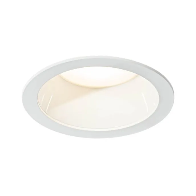 Einbaustrahler Weiß inkl. LED 3000K-5000K mit Dip-Schalter - Elias