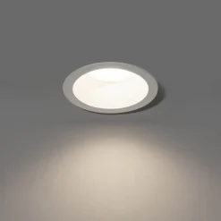 Einbaustrahler Weiß inkl. LED 3000K-5000K mit Dip-Schalter - Elias