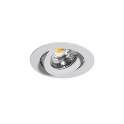 Einbau-Strahler weiß schwenkbar 8,2 cm inkl. dimmbarer LED bis IP54 Ultra Slim - Pupil