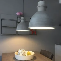 2er Set Country Hängelampen grau - Dory