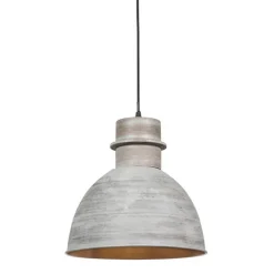 3er Set Country Hängelampen grau - Dory