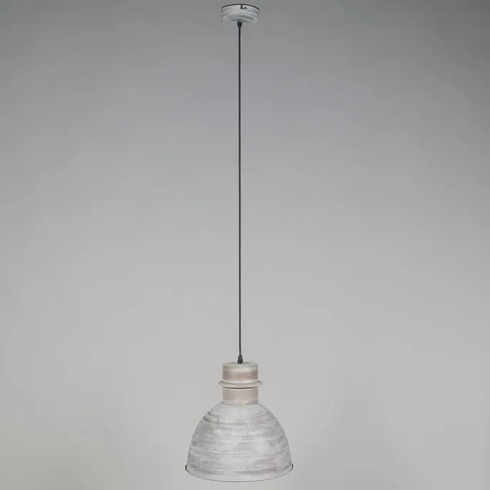 3er Set Country Hängelampen grau - Dory