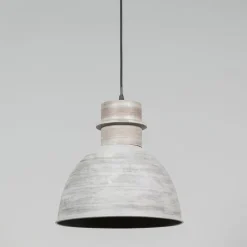 3er Set Country Hängelampen grau - Dory