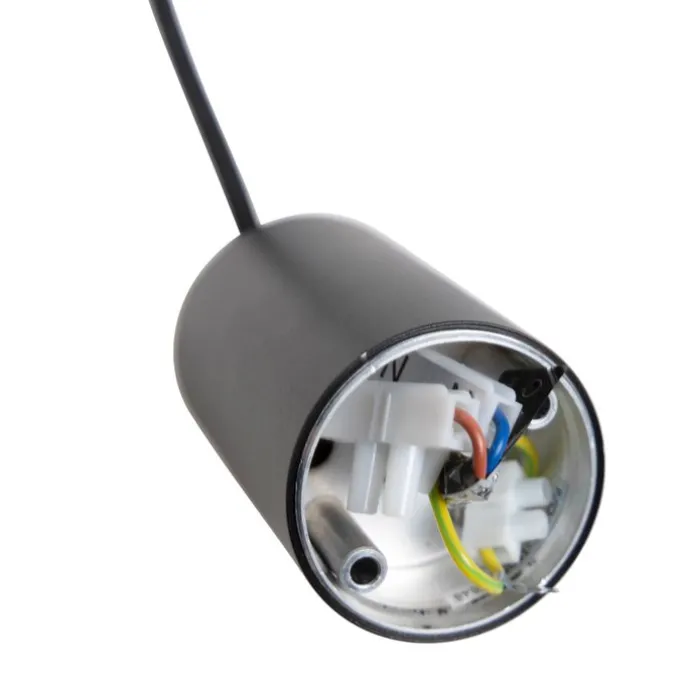 2er Set Design Hängelampen schwarz - Tuba klein