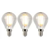 3er Set E14 dimmbare LED Lampen 5W 470lm 2700K