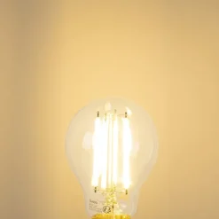 5er Set E27 LED-Glühbirnen A60 Klar 4,9W 1055lm 2700K