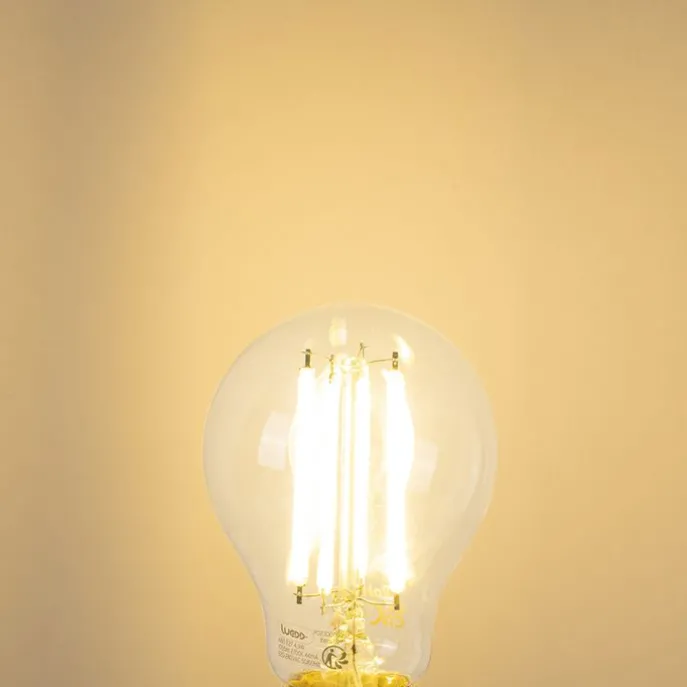 5er Set E27 LED-Glühbirnen A60 Klar 4,9W 1055lm 2700K