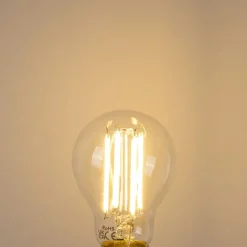 5er Set E27 LED-Glühbirnen A60 Klar 2,2W 470lm 2700K