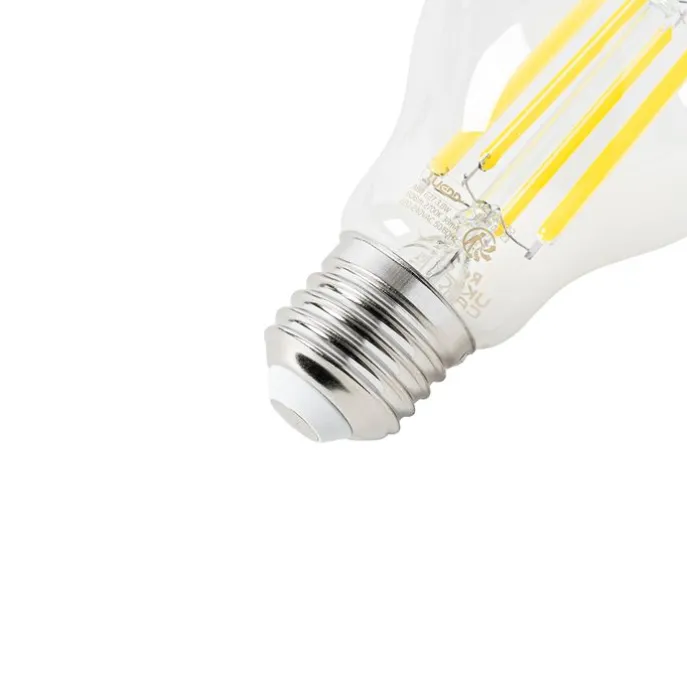 5er Set E27 LED-Glühbirnen A60 Klar 3,8W 806lm 2700K