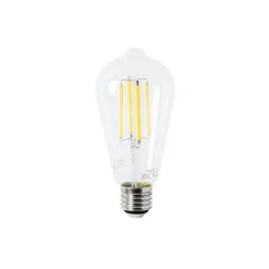 5er Set E27 LED-Glühbirnen ST64 klar 2,2W 470lm 2700K