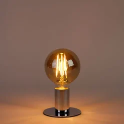 5er Set E27 3-Stufen dimmbar LED Glühbirnen G95 Gold Glas 5W 380lm 2200K