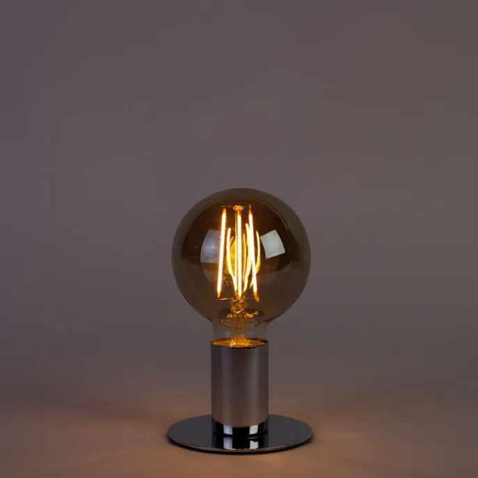 5er Set E27 3-Stufen dimmbar LED Glühbirnen G95 Gold Glas 5W 380lm 2200K