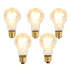 5er Set E27 3-Stufen dimmbar LED-Leuchtmittel A60 Goldline 5W 530lm 2200K
