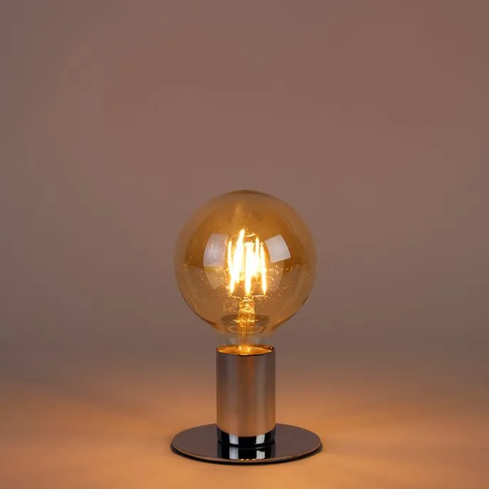 5er Set E27 3-Stufen dimmbar LED Glühbirnen G95 Goldline 5W 530lm 2200K