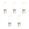 5er Set G9 3-Stufen dimmbarer LED-Lampen Opal 4,5W 500lm 4000K