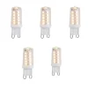5er Set G9 3-Stufen dimmbarer LED-Lampen 3W 250lm 2700K