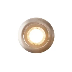 5er Set moderne Einbaustrahler Stahl inkl. LED 3-stufig dimmbar - Mio