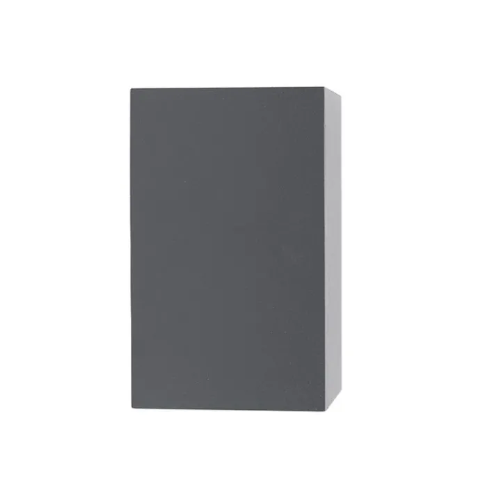 4er Set moderne Wandleuchten anthrazit IP44 - Baleno II