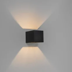 3er Set moderne Wandleuchten schwarz - Transfer