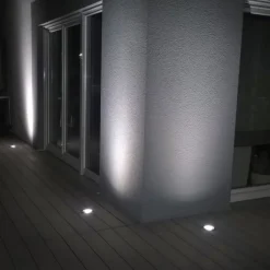 6er Set Smart Outdoor Bodenstrahler verstellbar inkl. Wifi GU10 - Delux