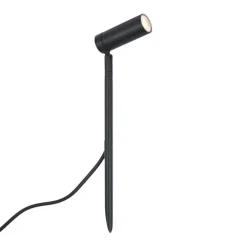 Erdspießstrahler schwarz 40cm inkl. LED Verstellbar IP65 inkl. Kabel und Stecker - Carl