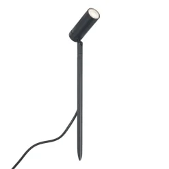 Erdspießstrahler schwarz 40cm inkl. LED Verstellbar IP65 inkl. Kabel und Stecker - Carl