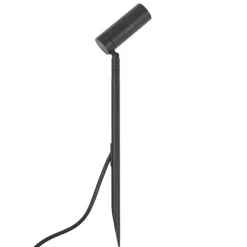 Erdspießstrahler schwarz 40cm inkl. LED Verstellbar IP65 inkl. Kabel und Stecker - Carl